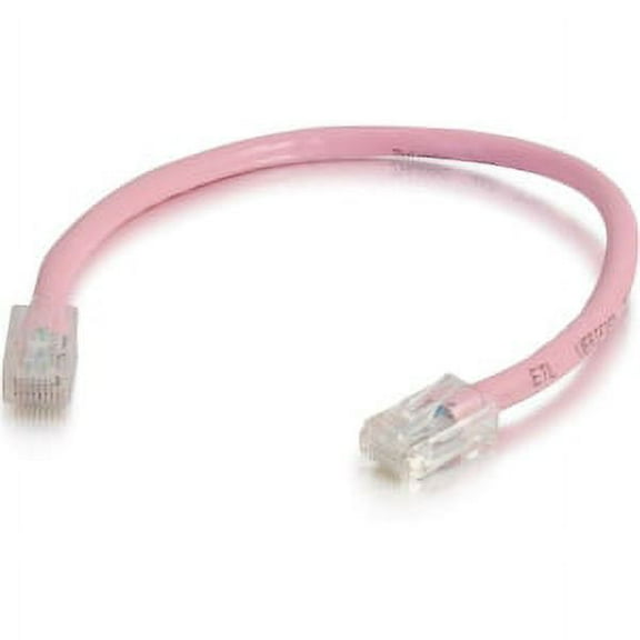 15FT CAT6 PINK NONBOOTED UTP CABLE