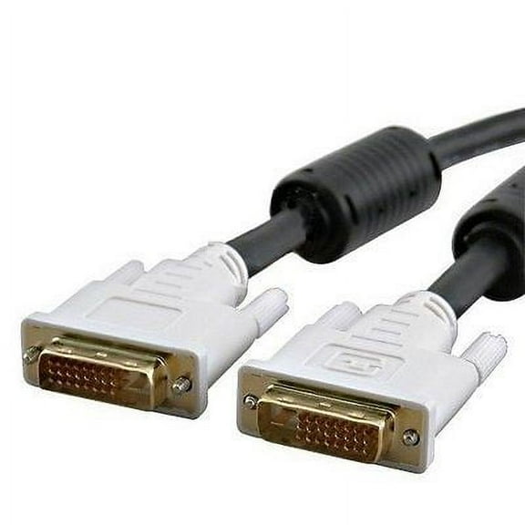 15FT Feet 15' DVI-D Dual Link 24+1 Male to DVI-D Dual Link Male Cable LCD LED HDTV