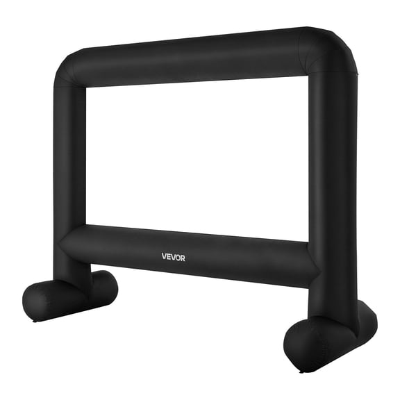 15FT Inflatable Movie Screen with Portable Storage Bag Easy Setup 16:9 Outdoor Backyard Home Theater Theme Party Projection