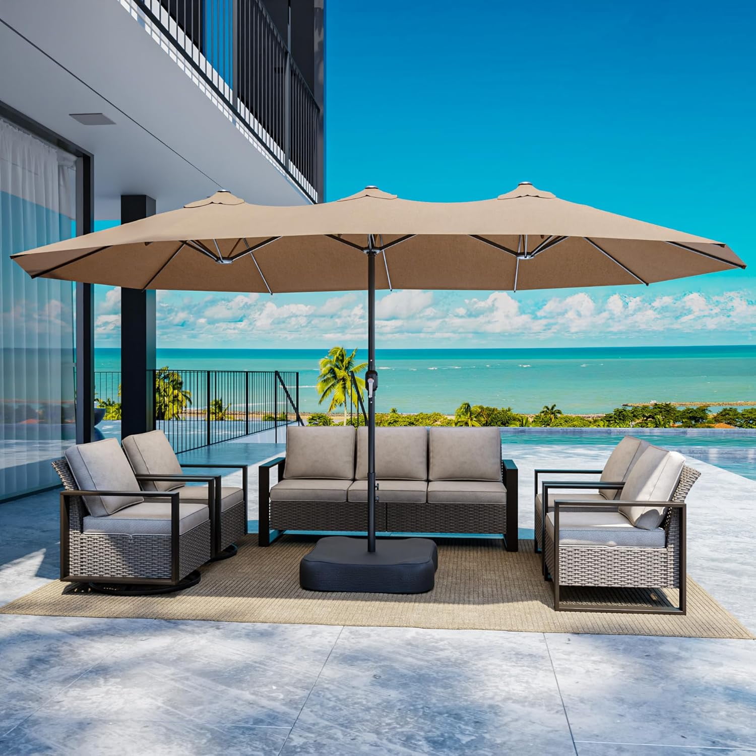 15 Ft Patio Umbrellanull