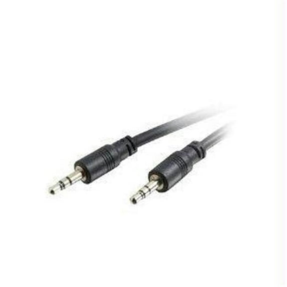 15Ft Cmg-Rated 3.5Mm Stereo Audio Cable With Low Profile Connectors
