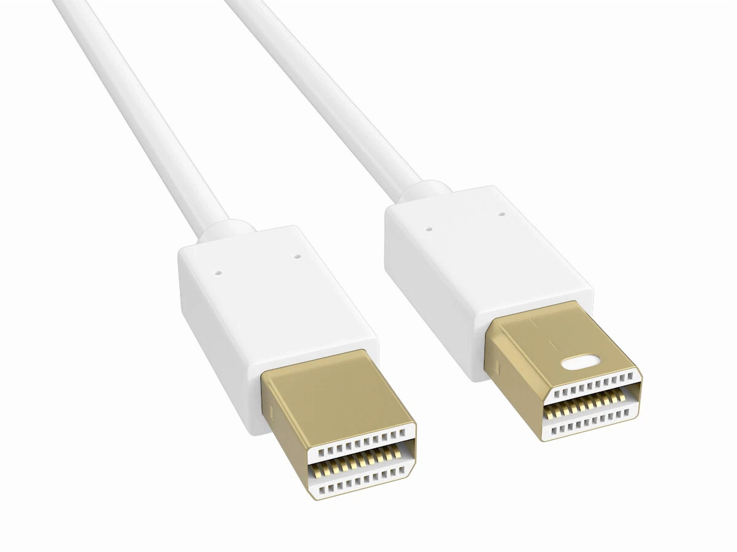 15Ft Mini Displayport To Mini Displayport Cable, 4K@60Hz, Dp1.2, Mini Dp Moni...