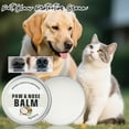 thumbnail image 1 of 15G (0.53 Oz) Natural Pet Nose & Paw Balm, Moisturizing Formula With Added Vitamins, Creates Protective Barrier To Soothe Dry/Cracked Skin For Daily Care Of Dogs And Cats, 1 of 6