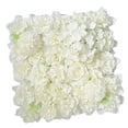 thumbnail image 1 of 15Inchx15inch Artificial Panel, Romantic Hydrangea ,Flower Screen Background for Wedding Photography Party Home Wall Decor , White 03, 1 of 8