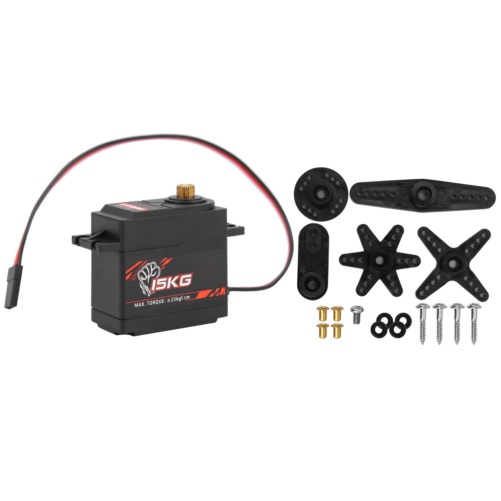 15KG S1500M Metal Gear Digital Servo For RC 1 8 1 10 FixedWing Aircraft 15kg-s1500m-metal-gear-digital-servo-for-rc-1-8-1-10-fixedwing-aircraft
