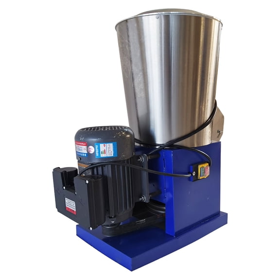 15Kg Vertical Stainless Steel Dry Flour Mixer Animal Feed Processing Machine Poultry Feed Food Mixer 110V