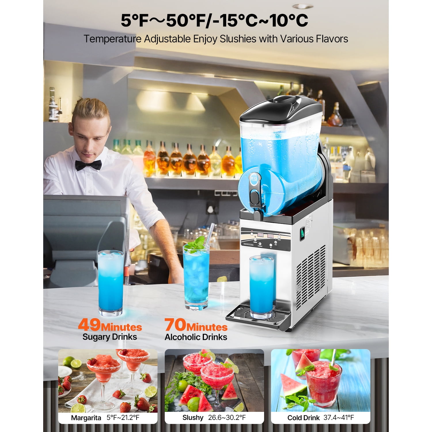Machine à Slush Double Cuve D'occasion - Marque Granita, Parfaite Pour L'apéro !