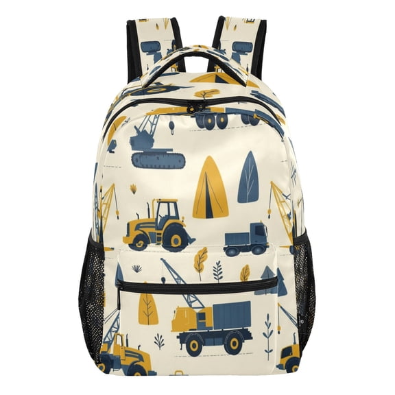 15L Large Laptop Backpack Lightweight Multi Pocket Travel Bag for Men Women Business Commuter, Woodland Equipment Printed