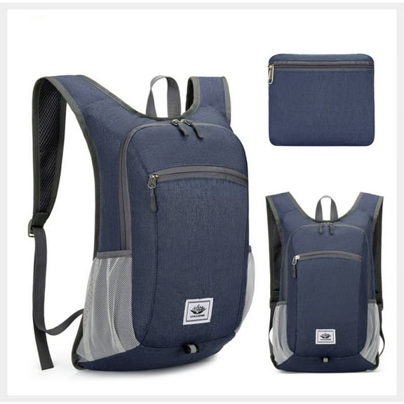 15L Lightweight Hiking Backpack Foldable Small Travel Backpack Packable Camping Backpack for Women Men