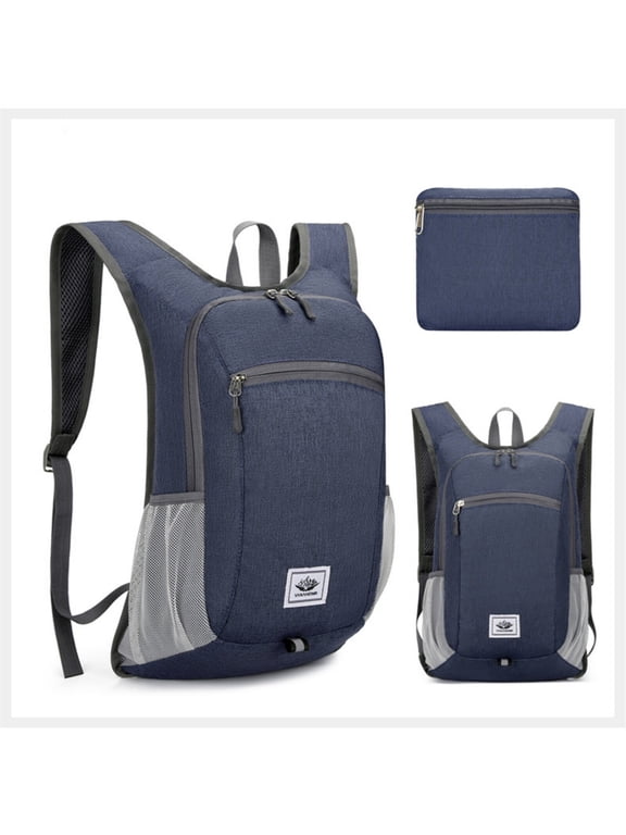 15L Lightweight Hiking Backpack Foldable Small Travel Backpack Packable Camping Backpack for Women Men