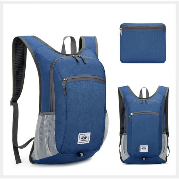 15L Lightweight Hiking Backpack Foldable Small Travel Backpack Packable Camping Backpack for Women Men