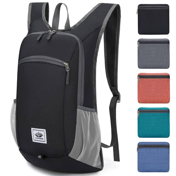 15L Lightweight Hiking Backpack Foldable Small Travel Backpack Packable Camping Backpack for Women Men