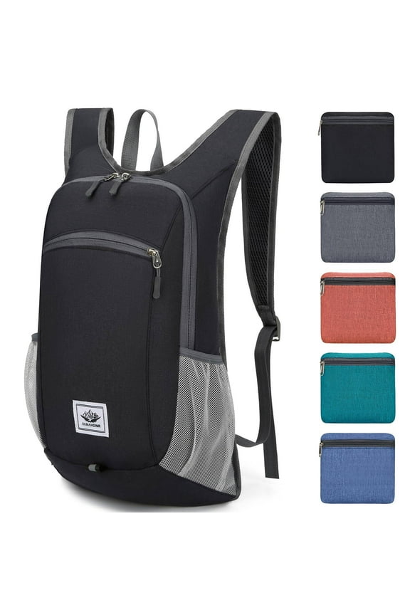 15L Lightweight Hiking Backpack Foldable Small Travel Backpack Packable Camping Backpack for Women Men