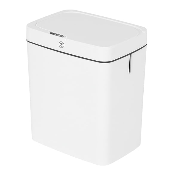 15L Motion Sensor Trash Can, Touchless Automatic Kitchen Bin with Soft-Close Lid, Triple Mode Smart Waste Basket with Pull-Out Inner Bucket for Bathroom/Office