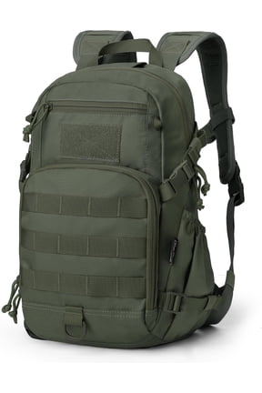 15L Ranger Green Modular Daypack Backpack for Hiking, Cycling, and Biking