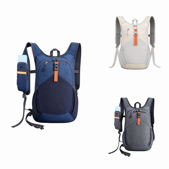 15L Small Hiking Backpack for Men Women Foldable Packable Back Pack Ultralight Hiking Daypack for Travel Camping Outdoor, Beige,Grey,Blue
