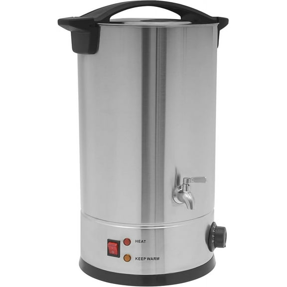 15L Stainless Steel Wax Melter, 507.2oz Electric Candle Wax Melting Pot, Adjustable Temperature Candle Wax Melting Pot for DIY Home Business Candle Maker, Sliver