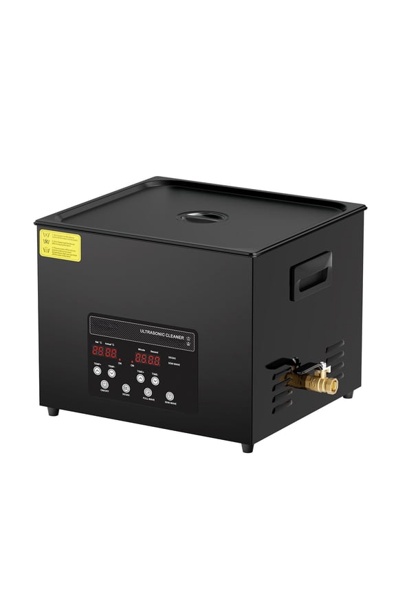 15L Ultrasonic Cleaner, 360W Digital Sonic Cleaner with Heater & Timer, 40kHz Industrial Ultrasonic Cleaning Machine for Jewelry, Tools, Retainer