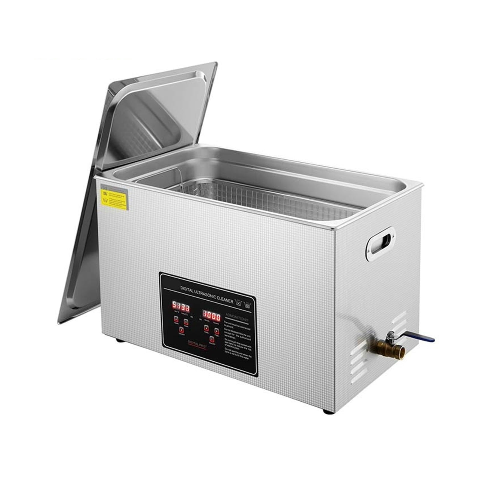 15L Ultrasonic Cleaner with Digital Timer & Heater Jewelry Ultrasonic Cleaner Stainless
