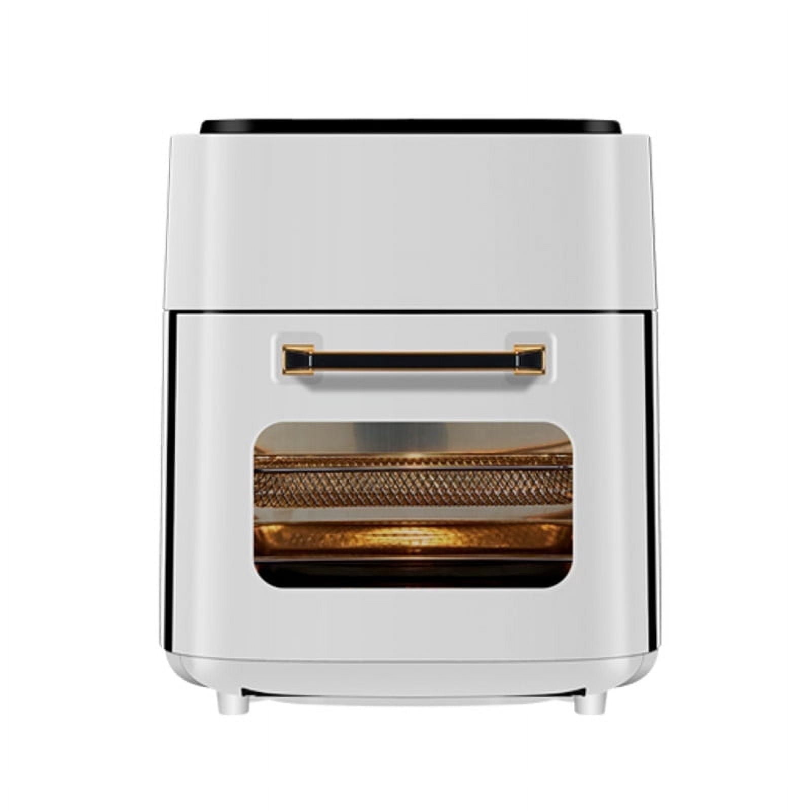15L visible air fryer household fully automatic multifunctional stainless steel intelligent air fryer 1400W high-power fast oven kitchen assistant