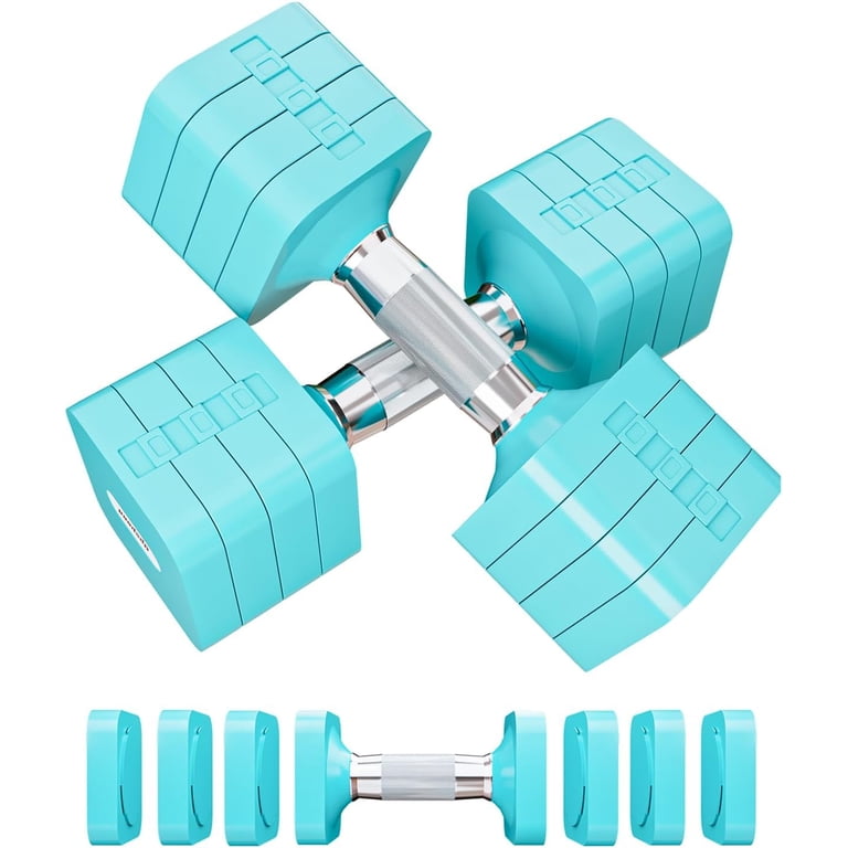 ARUNDO Adjustable Weights Dumbbells Set 20LB,Exercise Equipment For