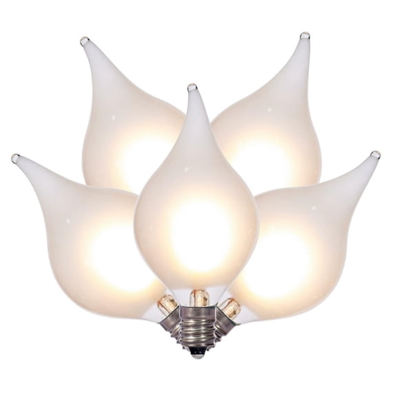 15Lt x15 WW LED G45 Gls Flme Tip GW12"S