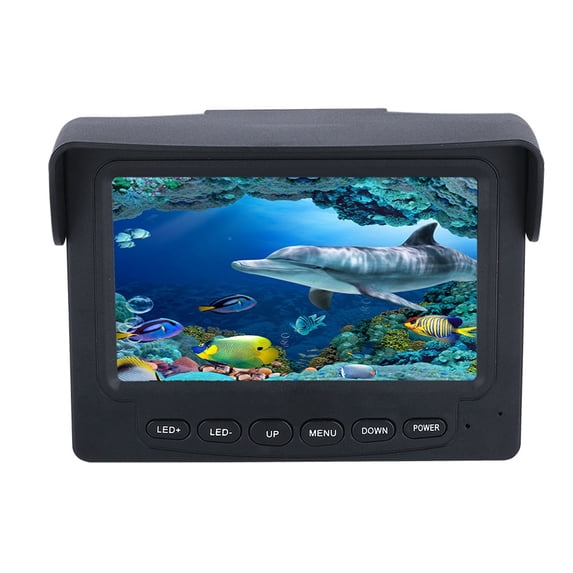15M 1000TVL Fish Finder Underwater Ice Fishing Camera 4.3" LCD Monitor 6PCS LED Night Vision Fishfinder Camera ,Built to Last