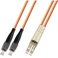 thumbnail image 1 of 15M Multimode Duplex Fiber Optic Cable (62.5/125) - FC to LC, 1 of 1