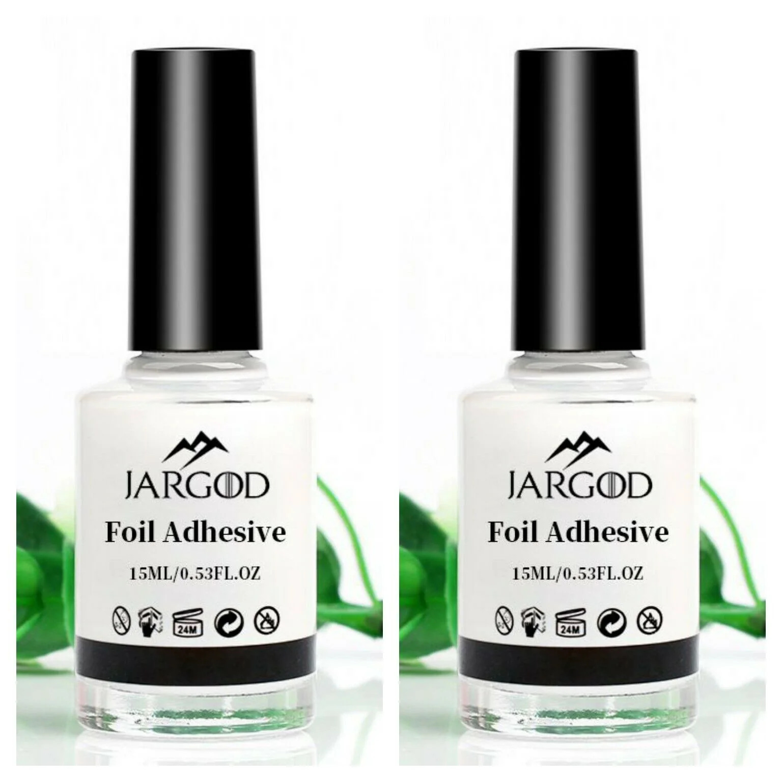 15ML Nail Glue For Transfer Foil Sticker Decals Polish UV Gel Glue Adhesive Jargod