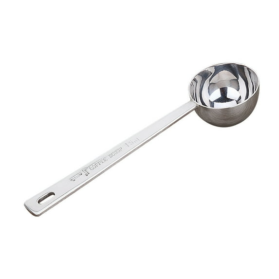 15ML Stainless Steel Coffee Spoon - 1 Teaspoon Measuring Spoon, Durable Metal Coffee Scoop for Espresso, Coffee & Tea Brewing