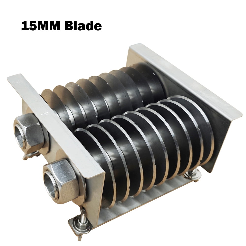 15MM Stainless Steel Blade for TJ130L/QE/QH/QSJ-A Meat Cutting Machine Blade Replacement