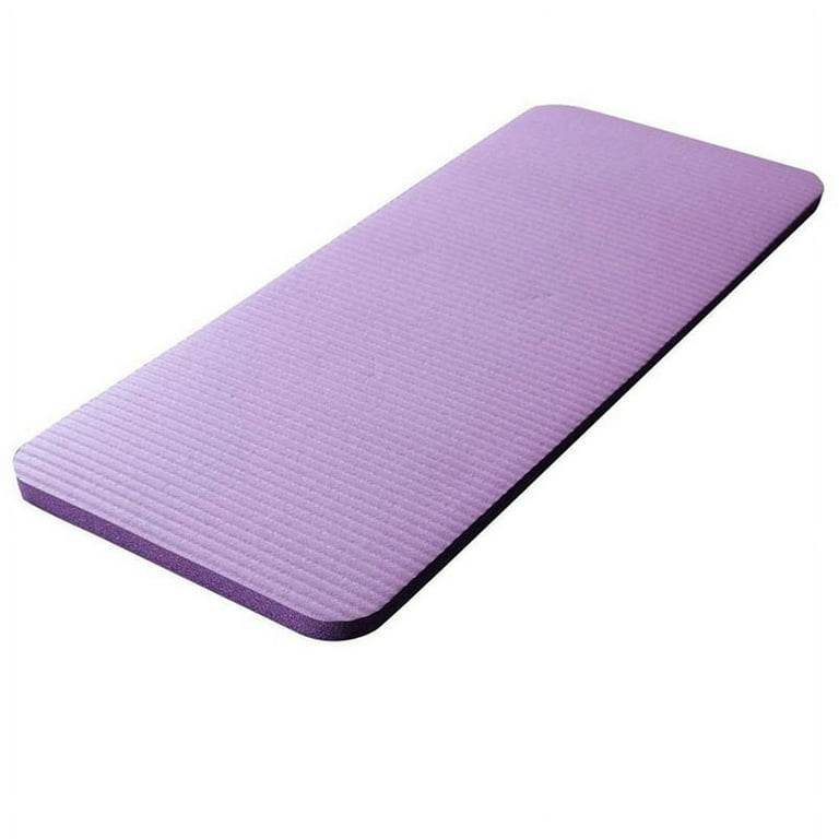 15MM Thick Yoga Mat Comfort Foam Knee Elbow Pad Mats for Exercise Yoga  Indoor Pads Fitness Training,Purple