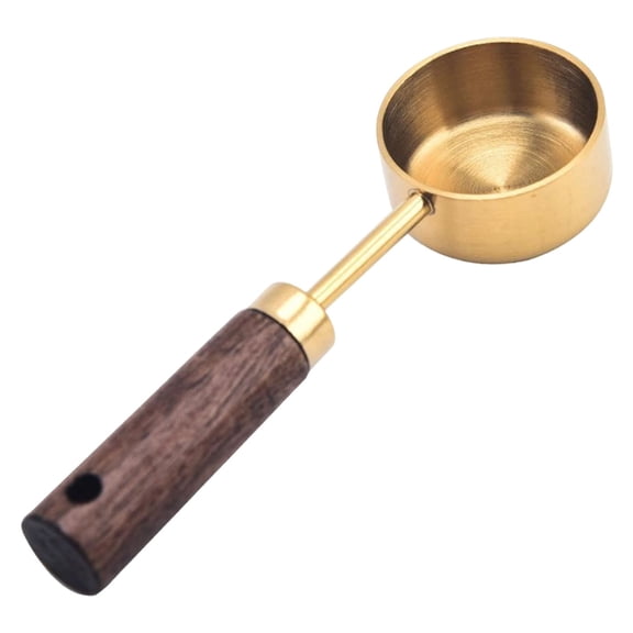 15Ml Wooden Handle Measuring Spoon for Coffee Tea Powder Powder & Dry Ingredients Flat Bottom Hanging Hole for Kitchen Storage 2026 New Kilougeis