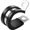 15PCS 1.5 inch Cable Clamps,38mm 304 Stainless Steel Pipe Clamps,Rubber ...