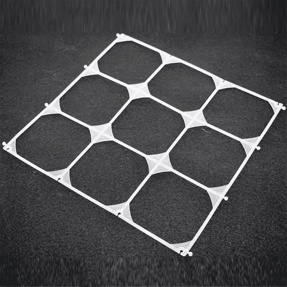 15PCS Balloon Wall Grid Latex Balloon Molding Accessories Plastic 9 Hole Balloon Fence for Birthday Wedding Decoration