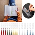 thumbnail image 1 of 15PCS Blank Floral PVC Bookmarks with Tassels - DIY Bookmark Set for Book Enthusiasts, Reusable Book Markers, Perfect Birthday Gift for Men & Women, 1 of 8