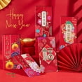 thumbnail image 1 of 15PCS Chinese Red Envelopes Hong Bao,Cash Envelopes,Lucky Money Gift Envelopes Red Packet for 2023 Spring Festival, 1 of 7