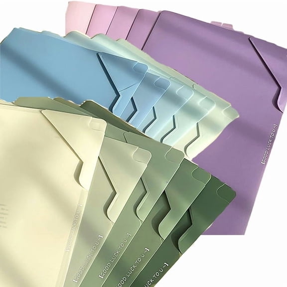 15PCS File Folder Set With Lock, Stylish Design, Large Capacity Organizer