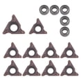 thumbnail image 1 of 15PCS Indexable Inserts and Bearings for Mini Pneumatic Chamfering Tool, 1 of 11