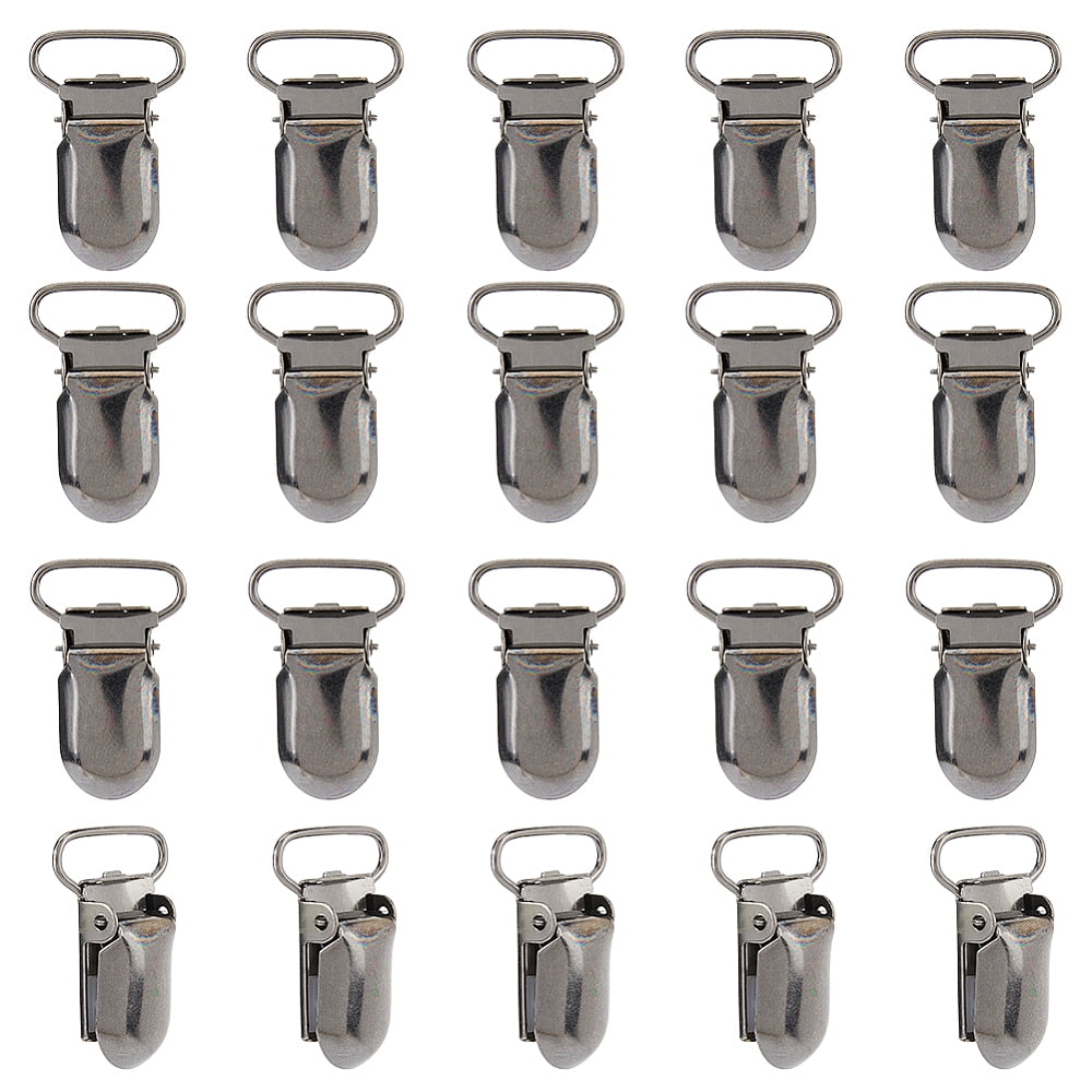 15PCS Iron Heavy Duty Rug Hanging Clips 3.5x2.3cm Black No Slip ...