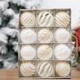 thumbnail image 1 of 15PCS Large Classic Velvet Christmas Balls, 60MM/2.36'' Christmas Handmade Flocked Ornaments Christmas Tree Bulbs Christmas Decorations for Xmas Home Indoor Outdoor Holiday Wedding Party Decoration, 1 of 7
