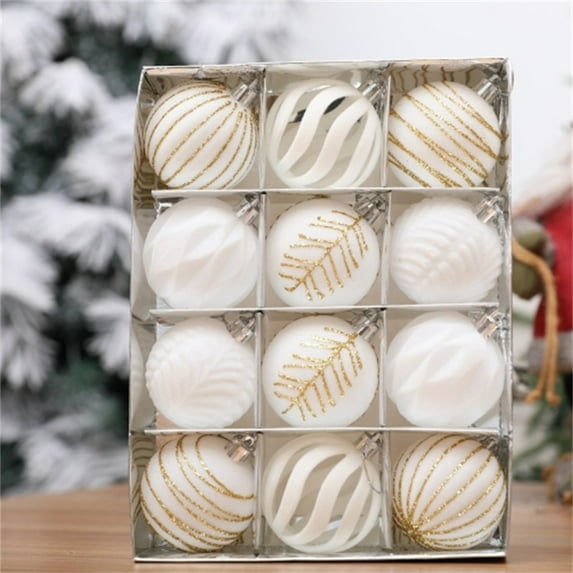 15PCS Large Classic Velvet Christmas Balls, 60MM/2.36'' Christmas Handmade Flocked Ornaments Christmas Tree Bulbs Christmas Decorations for Xmas Home Indoor Outdoor Holiday Wedding Party Decoration