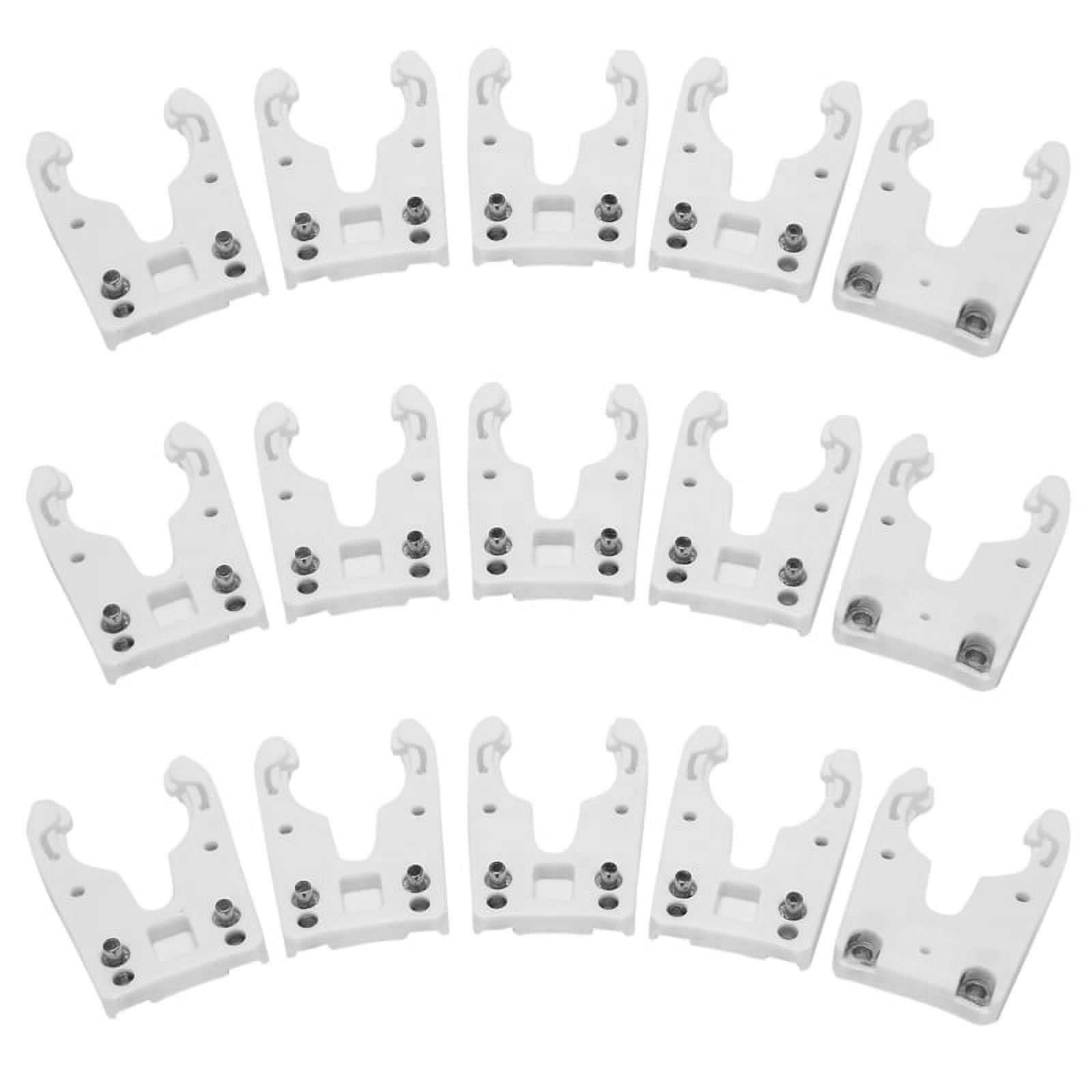15PCS/Lot ISO30 Tool Holder Clamp Iron+ABS Flame Proof Rubber Claw
