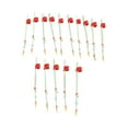 15PCS Mini Winter Ice Fishing Rod Top Tip Portable ABS Double Thicken