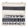 thumbnail image 1 of Professional Wood Forstner Drill Bit Set Metric 10-50mm High Carbon Steel 15*, 1 of 17