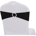 thumbnail image 1 of 15PCS Spandex Chair Sashes | Chair Bands with Buckle Slider | for Wedding, Hotel, Banquet, Party Decorations | Without White Covers, 1 of 6