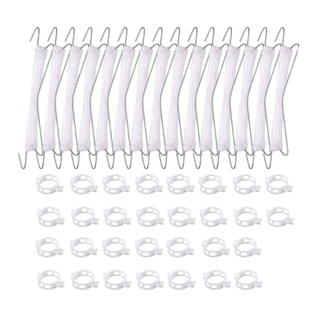 15PCS Tomato Support Double Hooks Plng Tomato Hooks Vegetable Clamps Plant Support Tool for Garden Flower Vegetable