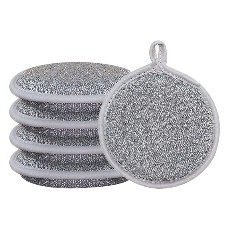 15PCS Wire Dishwashing Rags for Wet and Dry, Non Scratch Wire Dishcloth