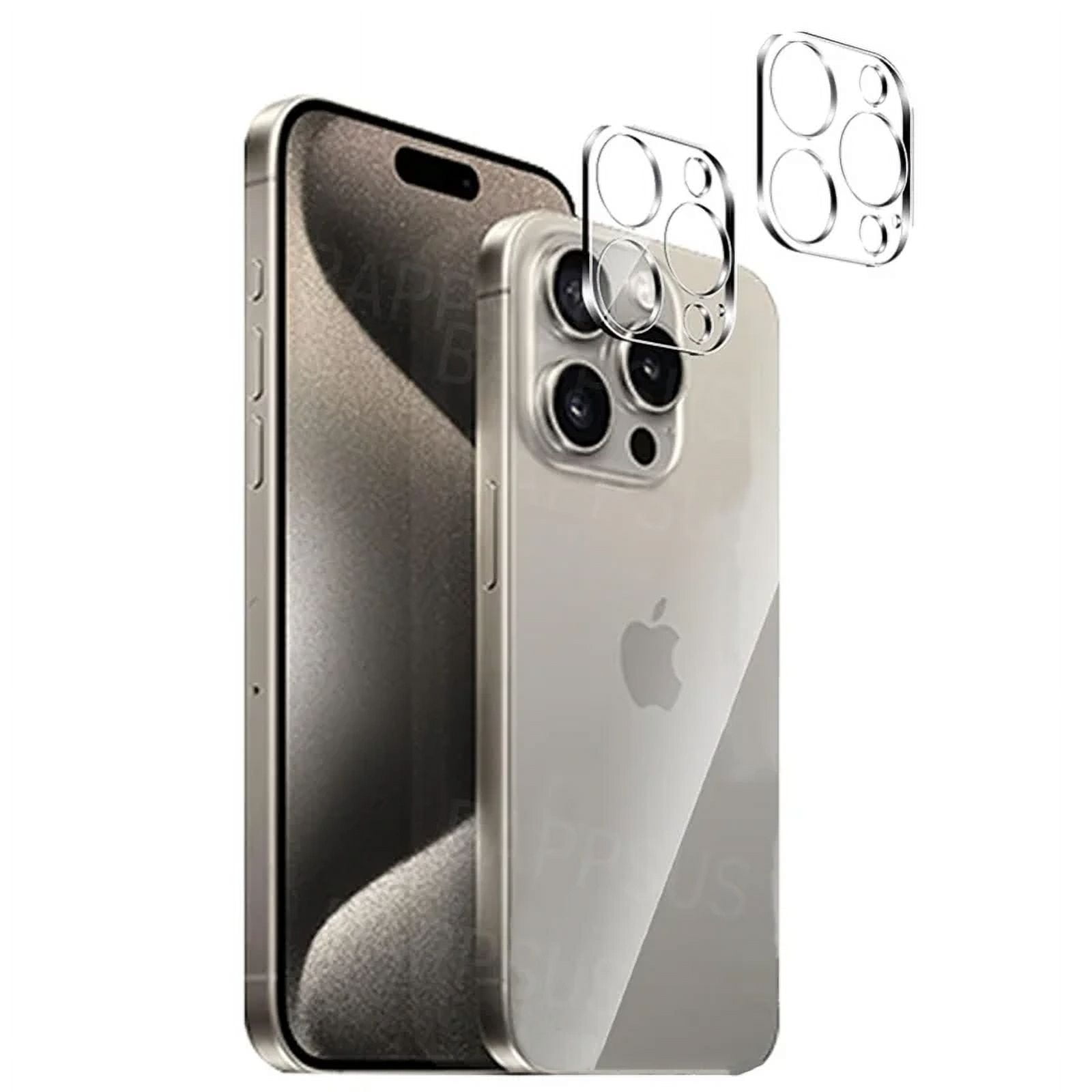 15PM Tempered Glass For iPhone 15 14 Plus 13 12 Pro Max Mini Back