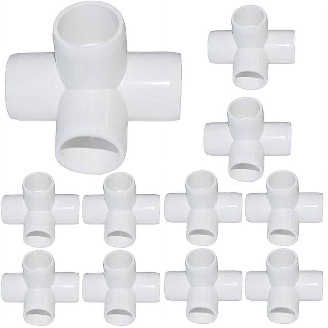 4 Way Pvc Fitting 3 4null